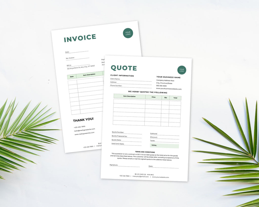 Landscaping & Lawn Care Forms Bundle, Lawn Care Services Forms, Garden Care Forms, Landscaper Forms, Forms Bundle, Price Sheet, Canva